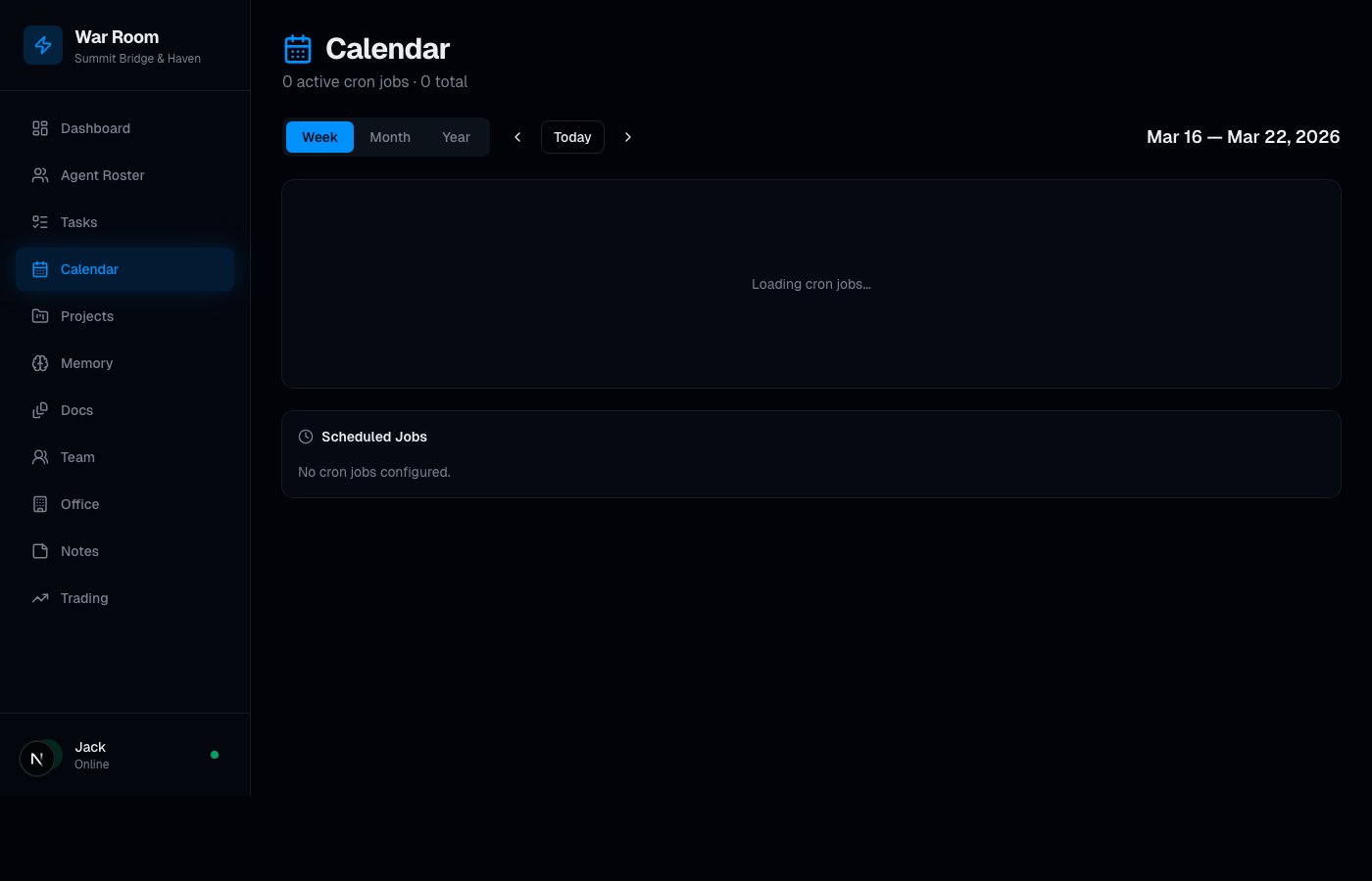 Calendar View